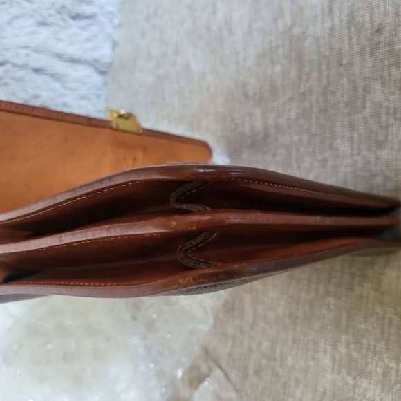 CELINE Macadam Pattern Second Clutch Bag Coated Canvas - Picture 12 of 13